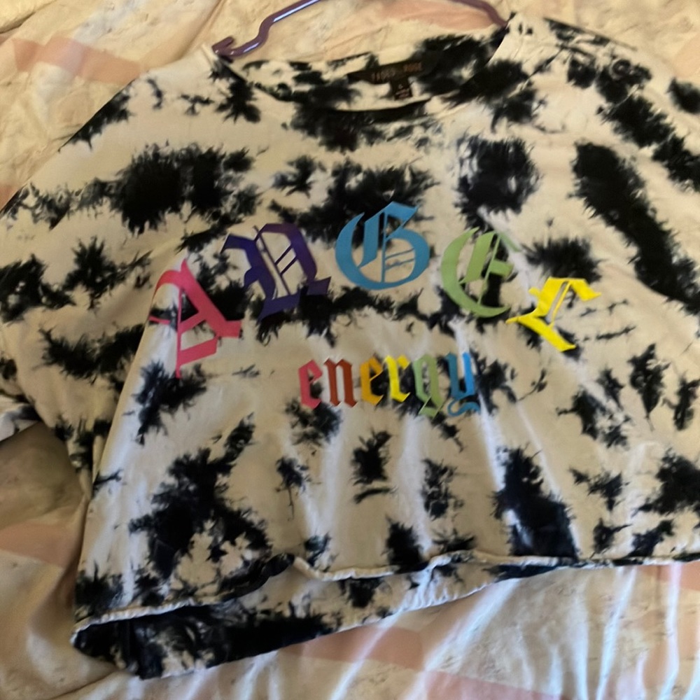 Tie-dye crop